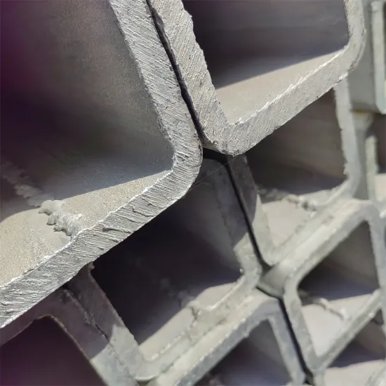 ASTM A36 Hot Dip Galvanized Steel square pipe