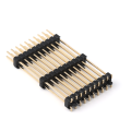 2.54mm double row three plastic surface mount
