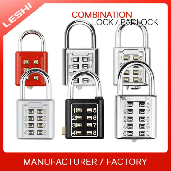 Security Blind Lock, Travel Luggage Push Button Lock
