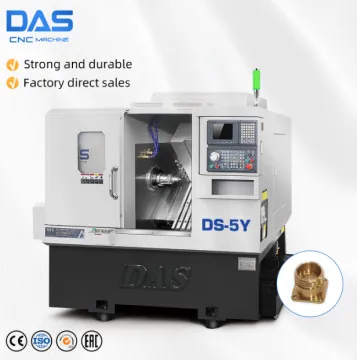 High-Speed SYNTEC CNC Lathe with Y-Axis Milling, Linear Rails & Inclined Bed - Taiwan Technology