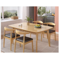 Silla de restaurante de madera maciza de venta caliente barata