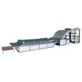 Semiautomatic paper flute laminating machine