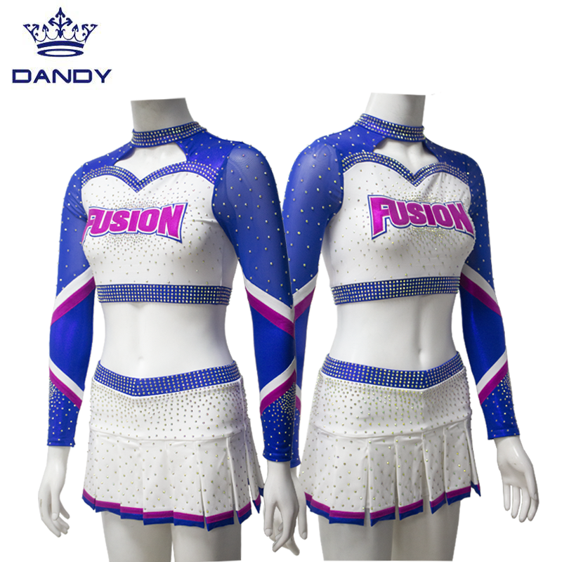 Προσαρμοσμένη μαζορέτα στολή Youth Cheerleader cheer apparel για κορίτσια