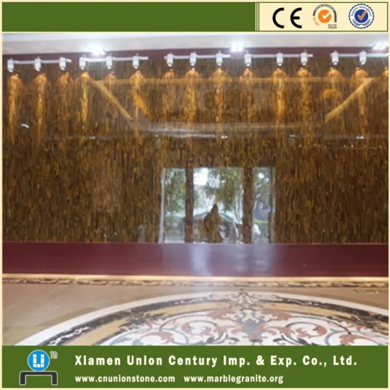 Luxury tiger eye agate stone slab