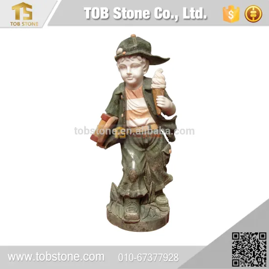 Hand carved elephant stone statue