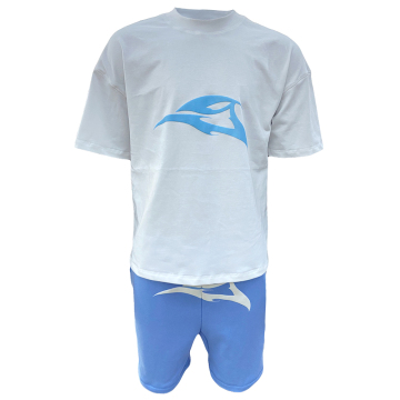 Custom Men's Printing Logo T-shirt And Shorts Set