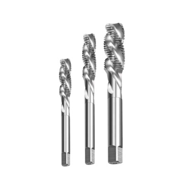 High-Speed Steel HSS M8 Spiral Groove Taps Tap & Die for Efficient Thread Insertion