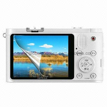 Glossy Anti-fingerprint Screen Protector for Samsung NX1000, High Transparent