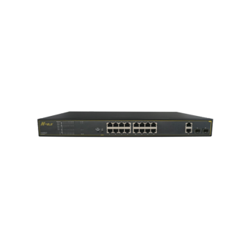 20-port unmanaged PoE switch