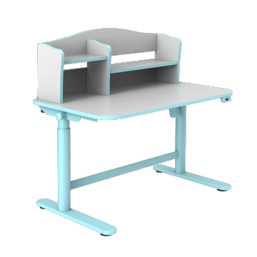 JIECANG Kids Ergonomic Adjustable Study Desk with Anti-Collision Feature