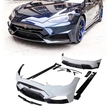 New Style Dry Carbon Fiber Body Kit - Perfect Fit for Model S