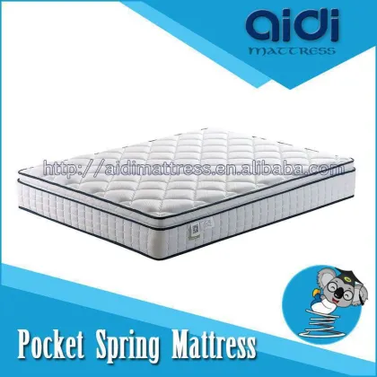 Anti-Decubitus Convoluted Foam Pocket Spring Polyether Foam Bed Sore Mattress