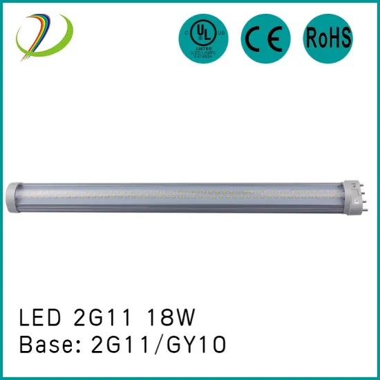 410mm 1650lm 5 year 2g11 led tube