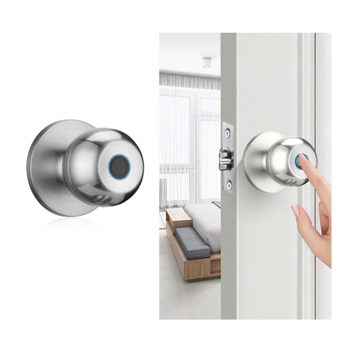 Биометрический отпечаток пальцев без ручки с биометрическим отпечатками.