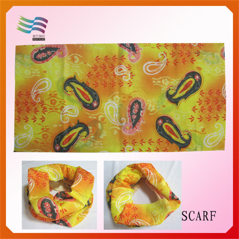 Fashional Changeable Scarf with Deifferent Colors (HYS-AF048)