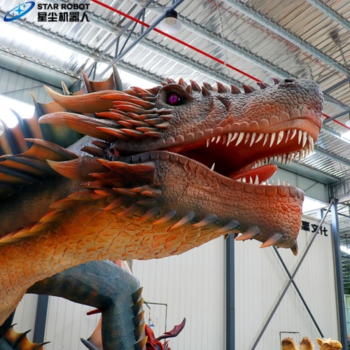 Life - Like Animatronic Western Dragon