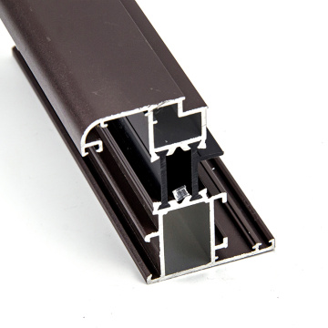 Profilo in alluminio Serie di apertura piatta a caldo