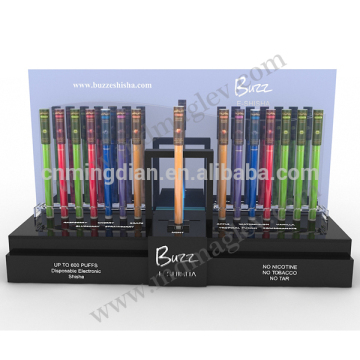 electronic cigarette display stand , e-Cigarette display rack with LED light
