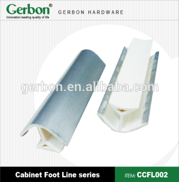 cabinet foot line