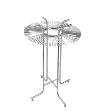 Metal Spinning Ties Display Rack com 4 pernas