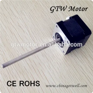 nema 14 stepper motor linear type with lead screw Tr5.56x2.4384, 14HY0001-82N5562