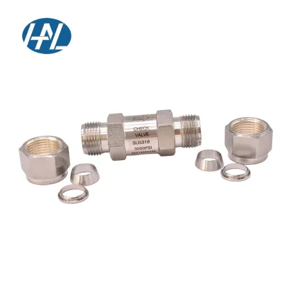 Parker Poppet Check Valve 316 SS 1/4