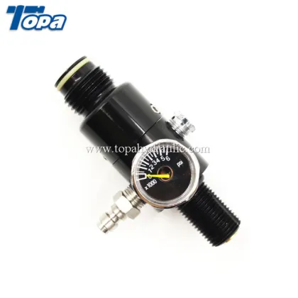 Safty gas air pressure paintball regulator valve