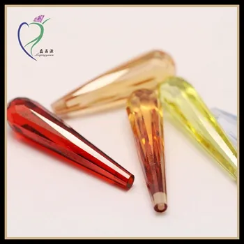 different colors teardrop shape semi-precious stone