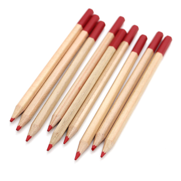High Quality Red Wooden Pencils - Eco-Friendly Coloring Pencils with Custom Logo