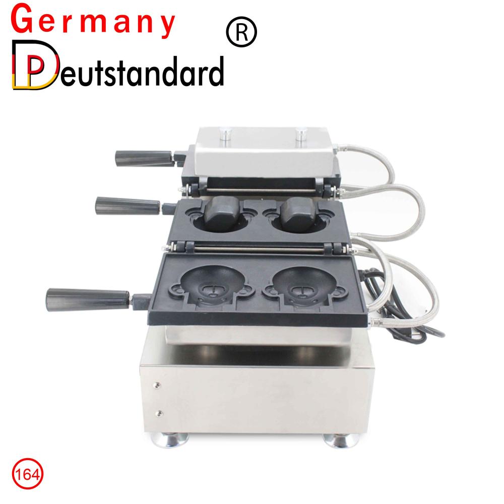 Waffelmaschine in Form eines Digitalbären