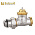 EN215 Straight Thermostatic Radiator Valve Chrome Brass