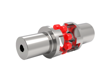 Internal and external Gear Plum Blossom Elastic Coupling