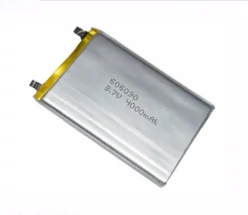 Hot Sale 3.7V Rechargeable 4000mAh 606090 Lithium Li-ion Polymer Battery