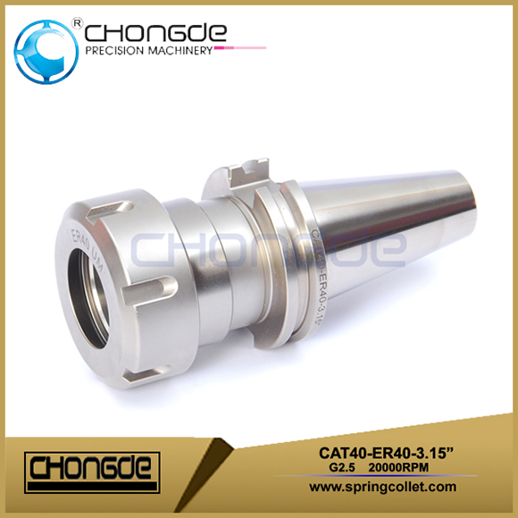 CAT40-ER40-3.15&quot; Collet Chuck CNC Takım Tezgahı Tutucu