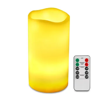 LED Christmas Rotating Candle Paraffin Projection Lamp with Remote Control
