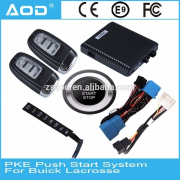 One touch engine start stop button with car alarm system for Buick Lacrosse