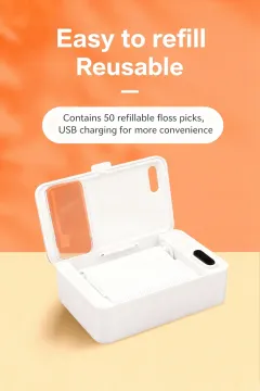 Smart Dental Floss Holder with App Connectivity