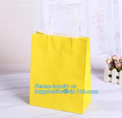 cool and greative paper bag design/paper gift bag amouage perfume bag, gift package brown kraft paper bags