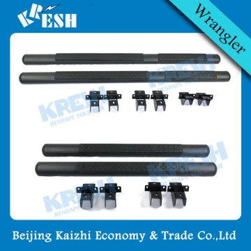 china real manufacture Tubular side step for Wrangler JK black side step for Wrangler JK
