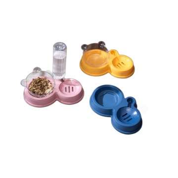 Hexagonal Transparent Bowl: A Stylish and Functional Pet Drinking Bowl