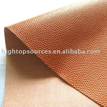 high quality PVC basket ball leather for basket ball or football