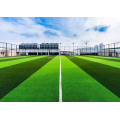 Футбольное поле с искусственным газоном толщиной 50 мм