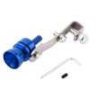Aluminum car turbo whistle exhaust tail whistle