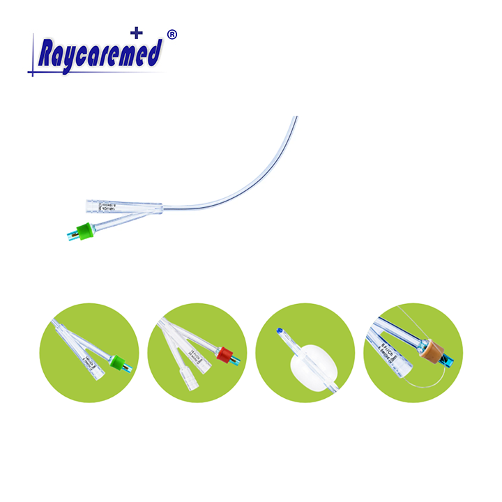 Disposable All-Silicone Foley Catheter