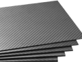 Placa de fibra de carbono de sarja 3K Folha de carbono de 3 mm