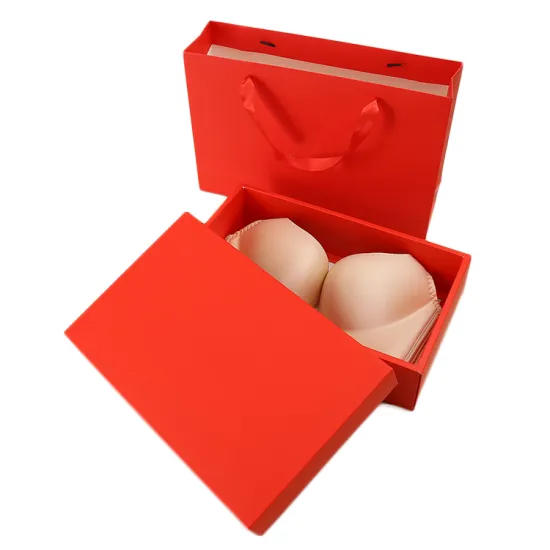 Customized Foldable Underwear Packaging Sleeve Box and Bag