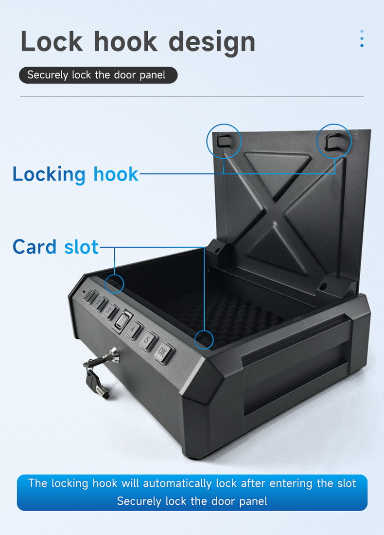 Digital Fingerprint Pistol Box