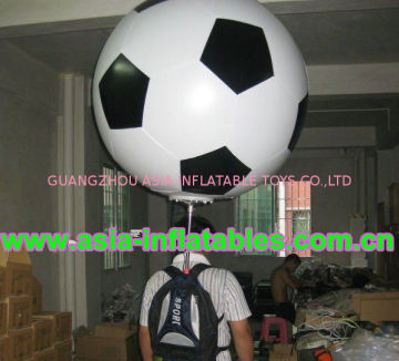 Advertising Inflatables Backpack Balloon With 210t Polyester Cloth For Outdoor Entertainment