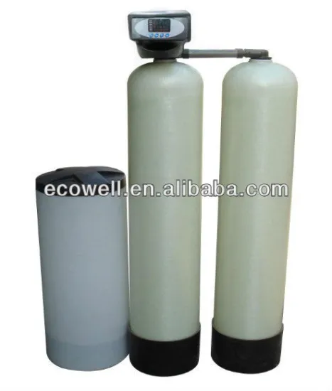 water softener with two tanks for whole house