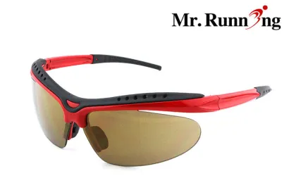 Unisex Mirror Polarized Sport Sunglasses , Comfortable Cycling Glasses